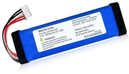 Abatinvo 8200mAh Charge 3 Akku kompatibel mit JBL Charge 3 GSP1029102A 330SL Lautsprecher 3,7V Akku mit Reparaturwerkzeugset