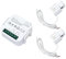 Jrpzcv Tuya Smart Life ZigBee Energy Meter Bidirectional 2 Channel with Clamp CT App Monitor Solar Power,80A,110V 240VAC Easy Install