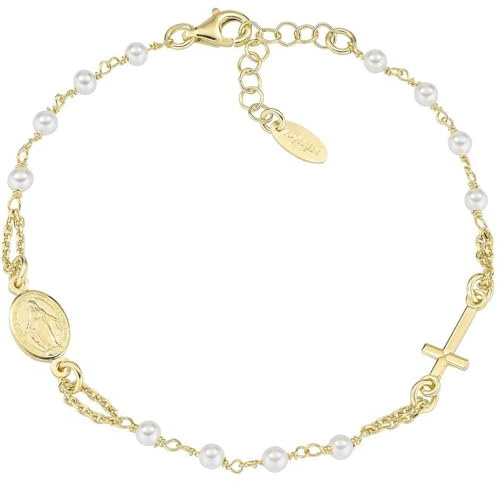 Amen Armband mit festen Charms Unisex Silber 925 Trendy Code BROGPSW3