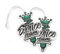VmG-Store 2er Set Lufterfrischer Duftbaum Tuning fürs Auto Duftspender Air Freshener Duft lustiger Anhänger Design (182 Stance Team)