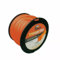Generico Crazy Filo Quadrato per Decespugliatore, 4mm x 100m, Arancione, Professionale per Giardinaggio