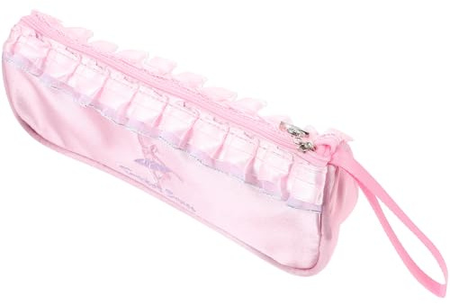 Tanztasche für Ballettschuhe mit Reißverschluss, Polyester, Rosa