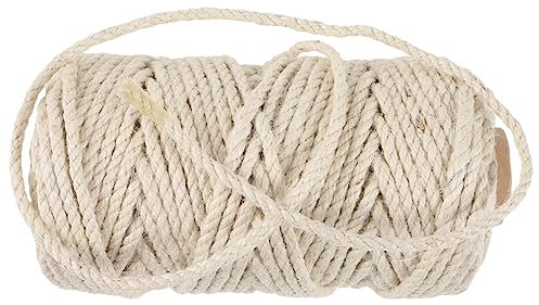 TOYANDONA 1 Rouleau Corde de Corde de Jute Naturelle gratter Arbres à Chat Corde en sisal pour griffoir Remplacement de la Corde de l'arbre à Chat Corde de sisal Blanche