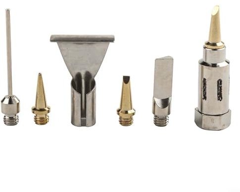 6PCS Soldering Iron Tips for Gas Torch Essential for All Welding Projects