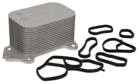 THERMOTEC D4C003TT Ölkühler Kompatibel mit FORD Fiesta Mk6 Schrägheck JA8, JR8