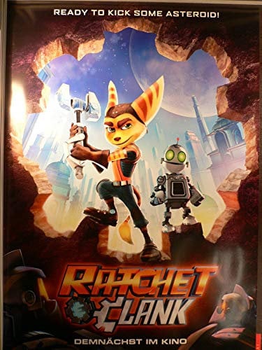 Ratchet Clank - Teaser - Filmposter A1 84x60cm gerollt