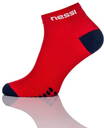 Nessi Sportsocken Model RSP Laufsocken Radsocken Damen Herren viele Farben - Rot, 41-43