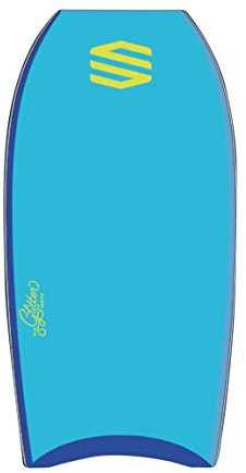 Sniper Bodyboard Girls Cashmeere PE 36 Inch Blau Gelb