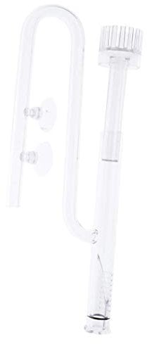 Tubayia Aquarium Surface Skimmer Drain Inlet Pipe Set for Plants Tank Diameter 17 mm