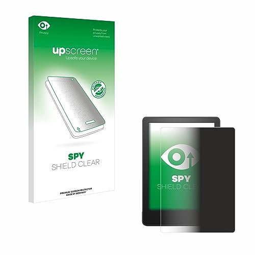 upscreen Anti-Spy Blickschutzfolie für Amazon Kindle Paperwhite 2021/2023 Made in Germany, Privacy Displayschutz-Folie [Blaulichtfilter]