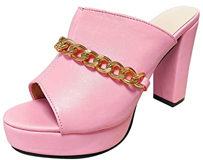 NOAGENJT Sandali Donna Bassi Sandali Pianta Larga Donna Sandalo Oro Ciabatte Massaggianti Sandali Estivi Donna Bassi Eleganti Stivaletti vintage Rosa 27.06