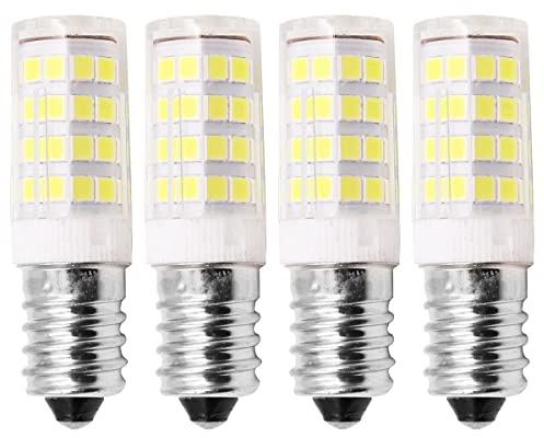 VOANZO 4PCS Cooker Hood Bulbs E14 LED Bulb 5W AC 220/240V for Fridge Cooker Hood Home Lighting