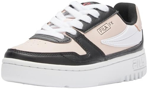 FILA FXVENTUNO Teens Sneaker, Mauve Chalk-Black, 39 EU