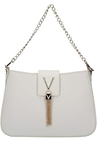 Valentino Damen Divina SA HOBO Tasche, Bianco, Talla Única