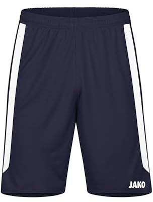 JAKO Power kurze Sporthose Herren & Damen - Fußballhose, elastische Trainingshose mit optimalem Sitz & Keep Dry Funktion, 100% recyceltes Polyester