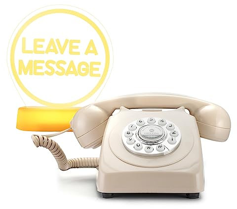 QUOXO Livre d'or Audio pour la Mode de Mariage avec Signe LED RVB Gratuit, Livre d'or Enregistrement téléphonique Message Vocal personnalisé pour Votre fête de Mariage (Brun Clair)