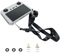NUHFUFA Halsband kompatibel mit DJI RC Controller Zubehör, Nylon geflochtener Schulter-Nackenriemen für Mini 3 PRO/MAVIC3/Air 2S/RC2 Smart Remote Controller