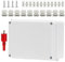 IP65 Waterproof Junction Box, 10 Way Junction Box with Terminal Blocks, Outdoor Cable Connector, Electrical Connection Box (15 * 11 * 7cm/White)