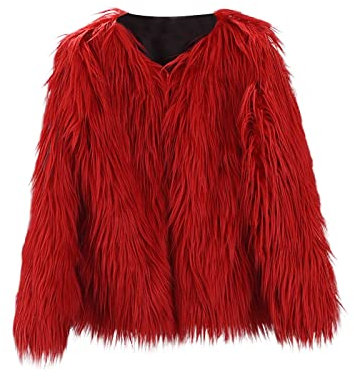 Chanpning Wintermantel Baby Mädchen Jacke Kunstfell Mantel Dicke Warme Outwear langärmeliger verdickt Pullover Kleidung Fleece Plüschjacke Flauschig Parka Winter Fleecemäntel Oberbekleidung