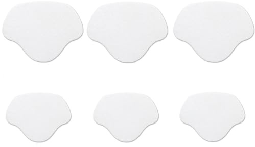 INF 12 Stk Fersenpolster für Schuhe, Selbstklebende Fersenschützer/Reparaturflicken für Schuhe, Selbstklebender Fersen Patch, Schuhloch Verhinderungs Patch