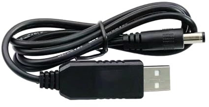 Foway USB To 12V Adapter Wire,Boost Adapter Cable | Piano Keyboard, Fans, Desk Lamp, Wireless Router DC To DC Cable For Home Use