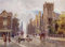 MHFFDYIV Bekannt Leinwand Wandkunst Muster auf Leinwand St Botolphs Church und Corpus College Von den Stufen der Pitt Press von William Matthison Modern Kunstdrucke für Office Home Decor 60x90cm