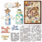 GLOBLELAND Stanzformen „Flaschenschütteln“ Stanzungen Mit Segensworten Zum Selbermachen Scrapbooking Kartenherstellung Journal Prägung Papierbasteln Dekor