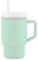 Infantino My 1st Tumbler – Süßer Minibecher mit Auslaufsicherem Strohhalm und Kleinkindfreundlichem Griff, Fördert das Trinken, Leicht zu Reinigen, 255 ml, Kühle Minze