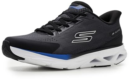 Skechers Glide Step Vortex Hands Free Slip-ins für Herren | Freihändige Slip-Ins, luftgekühlte Goga-Matte-Einlegesohle, ultraleichte Dämpfung, weicher Schritt-Schaumstoff