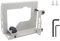 Folpus Flip Planer Stand Strumento di supporto Flip Strumento di carpentero domestico Pleastore elettrico Planer Electric Planer Invertita per M1901