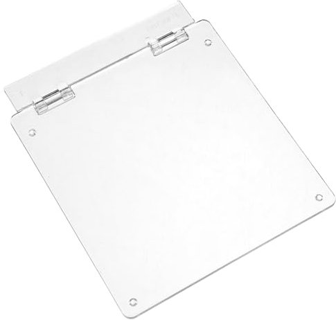 HOMSFOU 2pcs Air Conditioning Panel Cover for Central Panel Easy to Install Dust Dirt Guard for Thermostat for Home Use