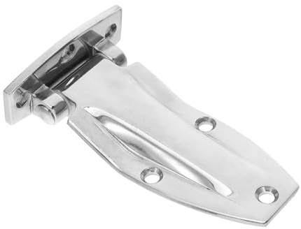 Sosoport Charnières pour Portes Extérieures Robustes Acier Inoxydable pour Camions et Remorques Charnières pour Portes Battantes de Véhicules Utilitaires et Conteneurs Résistance Élevée et