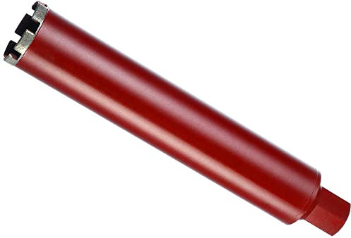 Melko Diamantbohrkrone Kernbohrkrone Kernbohrer- Ø 71 mm Bohrkrone - Nutzlänge 400 mm - Lochbohrer für Mauerwerk Granit Stahlbeton Naturstein Beton Trockenbau