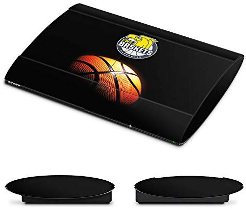 DeinDesign Skin kompatibel mit Sony Playstation 3 Superslim CECH-4000 Folie Sticker Basketball Ewe Baskets Fanartikel