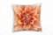 Paul Sinus Art Macro, Blumen, Blütenblätter, orange Deko Kissen 40x40cm für Couch Sofa Lounge Zierkissen - Dekoration zum Wohlfühlen