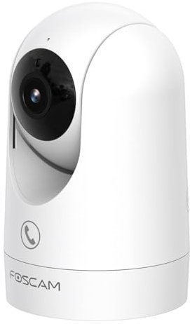 Foscam R8M drehbare und schwenkbare 4K 8 MP Dual-Band WLAN Innen-Überwachungskamera mit Radarerkennung und Auto-Tracking Funktion