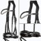 Heinick-Reitsport Trense Soft Competition Schwarz Lack ~ Glow-Silver ~ Vollblut