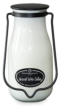 Milkhouse Candle Company, Creamery Glow Collection Duftkerze, Soja-Kerze, Milchflasche, Weinkeller, 400 ml
