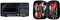 PeakTech 1400 Digital Oszilloskop, 2 Kanal, 5 MHz, 100 MS/s, USB Schnittstelle, PC Software, Schwarz & Peak Tech P 8200 – Messzubehör Set für Digital Multimeter, Prüfkabel Set 14-teilig inkl. Tasche