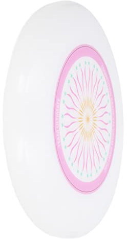 CHICIRIS Frisbee Sportif, Frisbee Lumineux, Sûr et Amusant pour Le Camping en Plein Air (Rose)