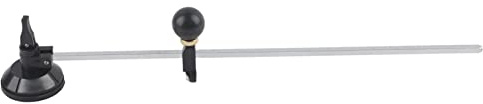 Tissting Coupe-boussoles en Verre Réglable avec Poignée à Bouton Rond Compas Coupe-Verre Circulaire avec Ventouse Cercle Clear Cut Scales(80cm)
