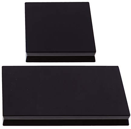 FOMIYES 2pcs Magnetic Eyeshadow Pan Case Empty Eyeshadow Organizer Make up Container Subpackaging Case