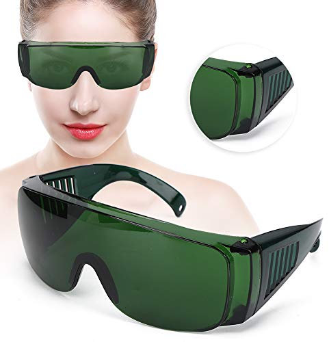 Occhiali Di Protezione Laser,Occhiali Di Sicurezza Laser,Occhiali Protettivi Laser Da 405-1064Nm,Accessori Industriali Per Filtri Luminosi Per Una Protezione Affidabile Degli Occhi (verde)