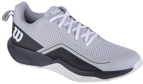 Wilson Rush PRO Lite, Tennis Shoe Uomo, Pearl Blue/Ebony/White, 46 EU