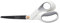 Fiskars Antihaft-Bastelschere, Länge: 21 cm, Rostfreie Stahl-Klinge/Kunststoff-Griffe, Weiß, 1070026