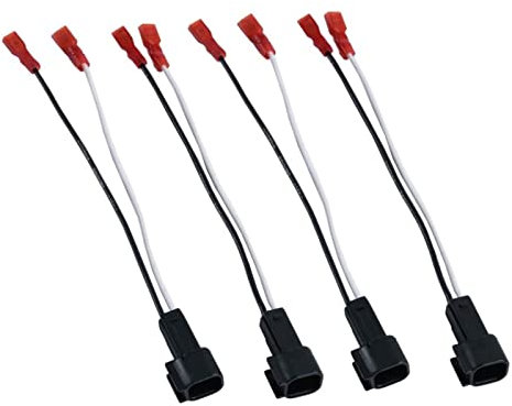 HDKEAN Car Front Tweeter Speaker Wiring Harness For Focus Auto Speaker Replacement Adapter Connector Automobile Speaker Cable Horn Connection Wire Sound System Wiring Speaker Harness For Car