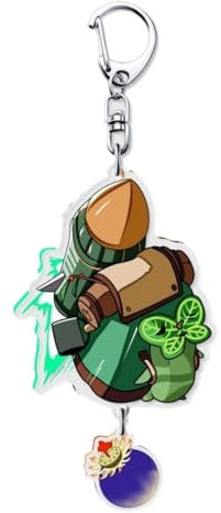 SUJEBRAN Zalelda Echoes Wisdom Schlüsselanhänger Game Figur Key Chain Kollektionen Zalelda Niedliche Tasche Charms (5)