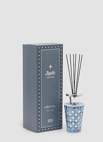 EDG Enzo De Gasperi Enzo De Gasperi Duftflasche Agadir 300 ml H 17,5 cm D 9 cm Schwarzwald