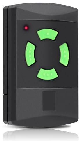 Ersatz für Hörmann Handsender hsm4 437230, Fernbedienung Selbstlernende Codierung 26,975 MHz 4 Kanäle für Garagentor, Einfahrtstor, Haustür usw