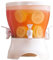 Dispensadores de de 5,3 L para fiestas, dispensador de bebidas, jarra de compartimentos con espiga, recipiente giratorio a prueba de fugas para cócteles, zumo de limonada